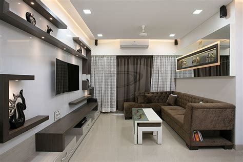 Mrlalit Sharmas Residence In Kharghar Minimalist Living Room By