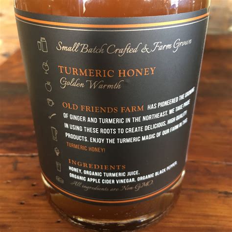 Turmeric Honey Old Friends Farm