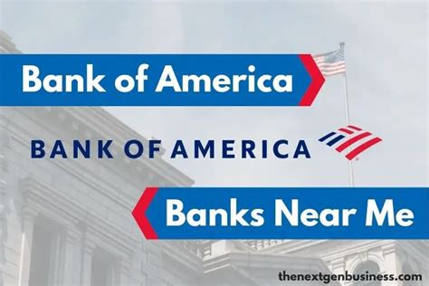 Bank Of America Near Me Find Nearby Branch Locations And Atms The