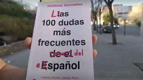 El Instituto Cervantes Presenta Las 100 Dudas Más Frecuentes Del