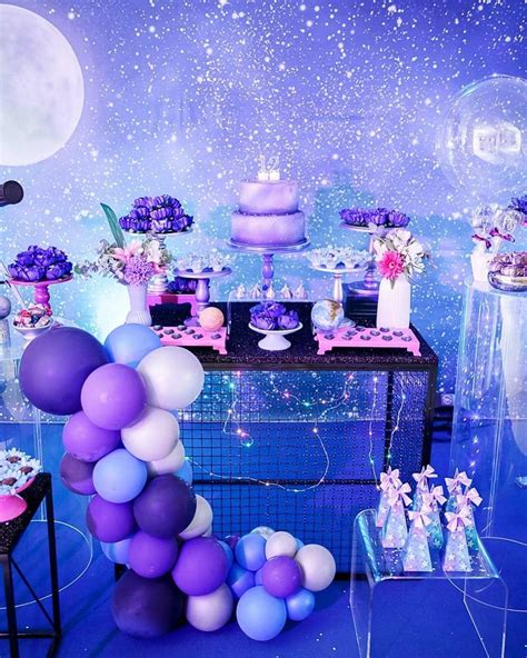 Galaxy Party Theme Space Cosmos Astronaut Birthday Stars
