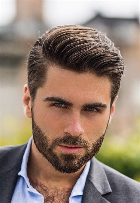 Mens Hairstyles With Beard Cool Mens Haircuts Beard Hairstyle Cool