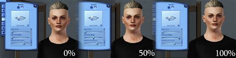 My Sims 3 Blog Nose And Lips Sliders By Voices