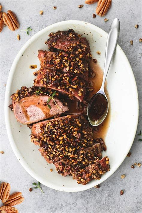 Get the recipe at foodnetwork.com. Pecan-Crusted Pork Tenderloin | Recipe in 2020 | Pecan ...