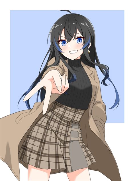 Safebooru 1girl Absurdres Ahoge Bangs Bellezza Felutia Black Hair