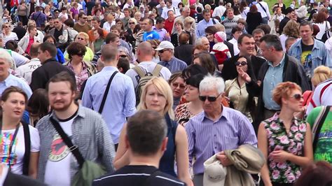 City street crowd. Crowd of people Stock Video Footage - Storyblocks
