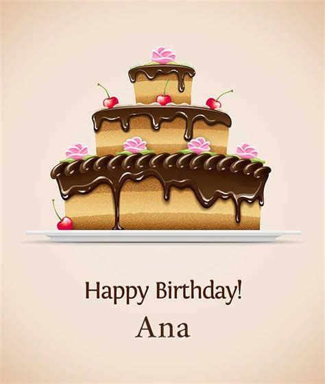 Happy Birthday Ana