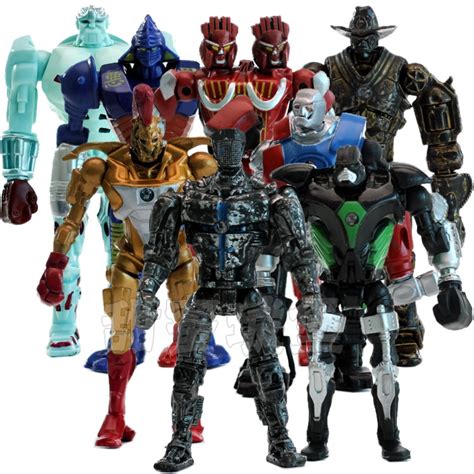 8pcsset Real Steel Pvc Action Figures Collectible Model Dolls Toys
