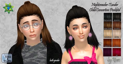 Sims 4 Ccs The Best Hair For Child By Shojoangel 727