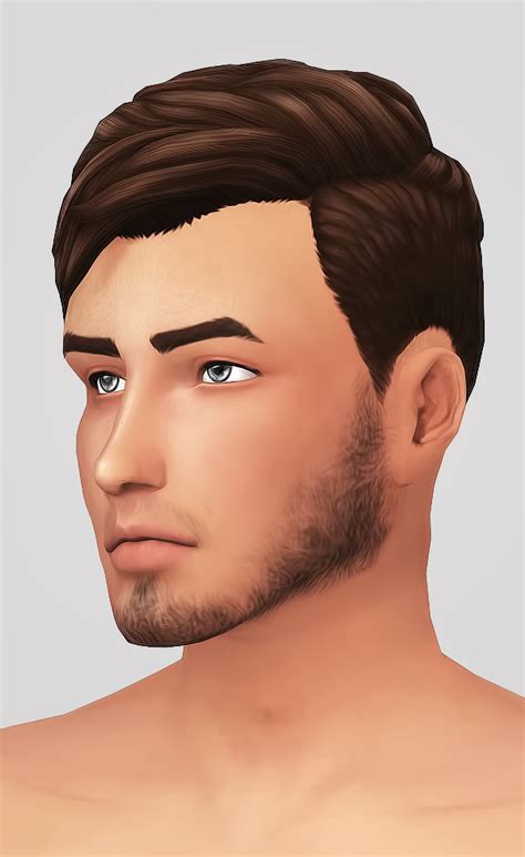 Sims 4 Male Facial Hair Maxis Match