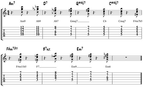 Maybe you would like to learn more about one of these? How to Read Jazz Chord Changes | Music Theory