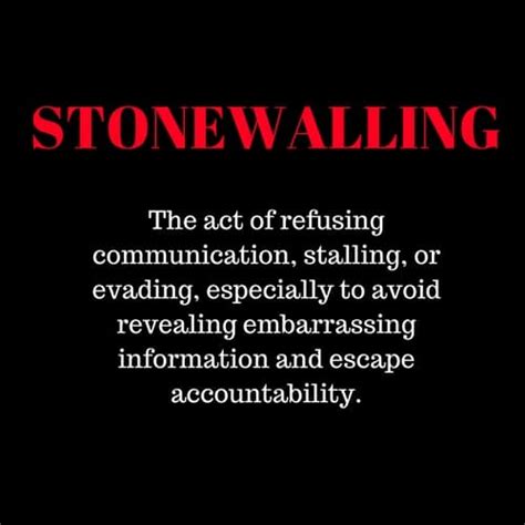 The Last Of The Four Horsemen What Is Stonewalling
