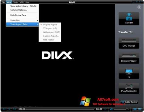 It will satisfy the needs of any user the plays common video files. Downloaden DivX Player Windows 7 (32/64 bit) in het Nederlands