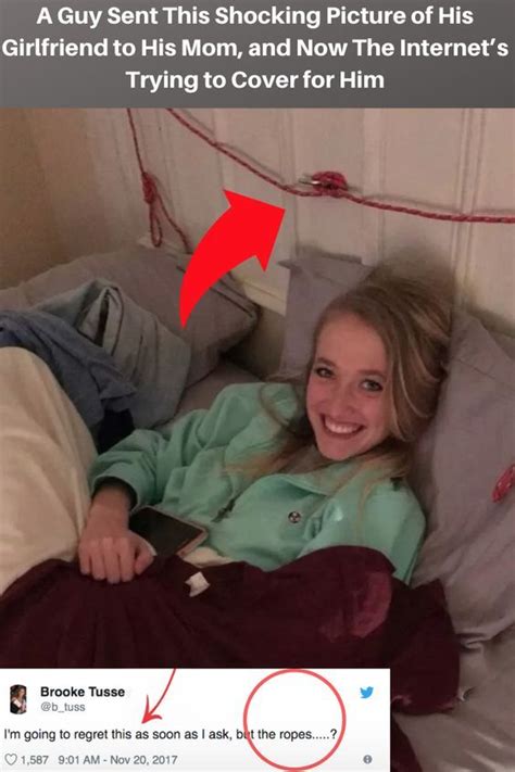 A Guy Sent This Shocking Picture Of His Girlfriend To His Mom And Now The Internets