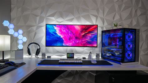 Love The D Wall Panel Textures Clean Desk Setup By Pc Battlestations