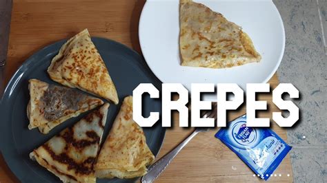 Cara membuat pizza teflon sendiri ternyata mudah lho, toppers! Resep Crepes Teflon - YouTube