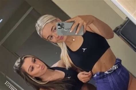 Lsu Gymnast Olivia Dunne Drop Thirst Traps In Crop Top With Teammate Before Practice Page Of