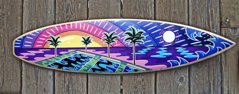 The Art Of Chuck Trunks Trunks Art Delivers Custom Surfboard Art To