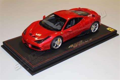 Shop with afterpay on eligible items. BBR Models 2013 Ferrari Ferrari 458 Speciale - ENZO RED - Red Metallic