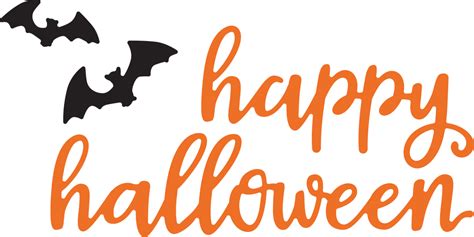 Happy Halloween Svg Cut File Happy Halloween Text Clip Art Library