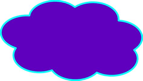Purple Cloud Clip Art At Vector Clip Art Online Royalty