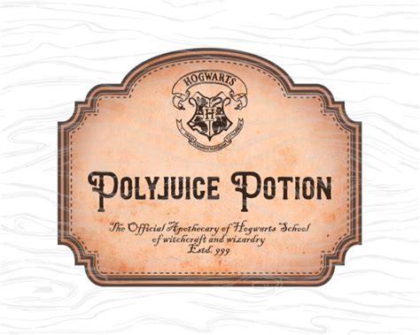 Potion labels svg Harry Potter potion magic potion labels | Etsy