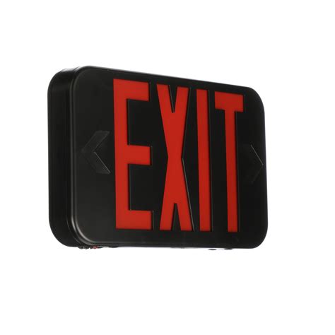 EXG and EXR LED Exit Sign - Lithonia Lighting® LED Thermoplastic Exit ...