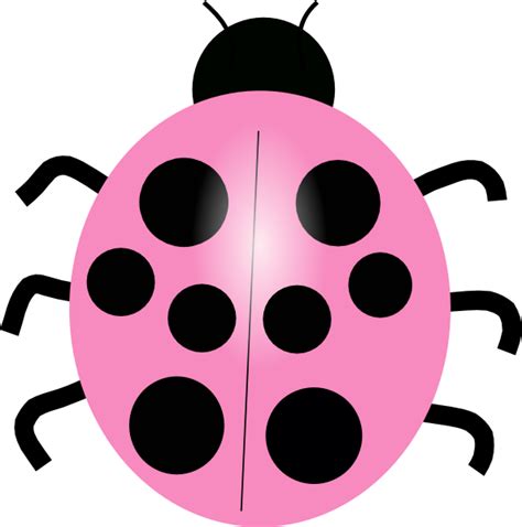 Pink Ladybug Clip Art At Clker Com Vector Clip Art Online Royalty Free Public Domain