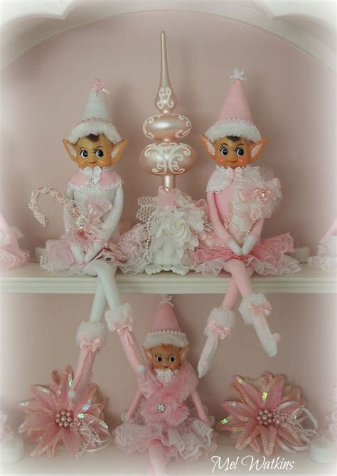 My Pink Elf On The Shelf Display Christmas 2015