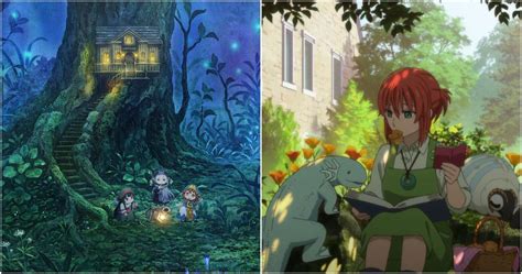 10 Most Cottagecore Anime Series Ranked Anime Houses