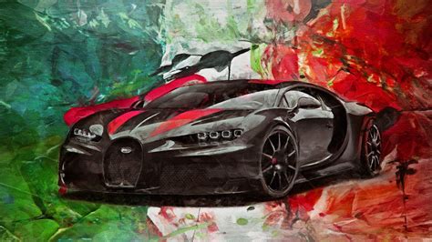 Bugatti Chiron Mixed Media By Sampadart Gallery Fine Art America