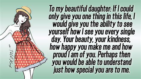 To My Beautiful Daughter