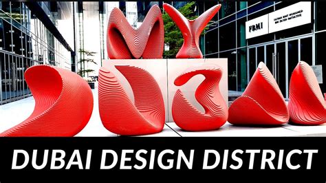 At The Dubai Design District D3 Youtube