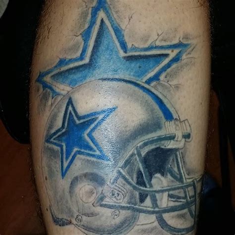 Dallas Cowboys Tattoo Done By Mark Crouch At Walls Of Wonder Tattoo In