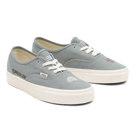 Vans Authentic Tapered Eco Theory Green Milieumarshmallow Női Cipő