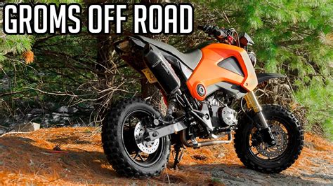 Great savings & free delivery / collection on many items. Off Road Honda Grom Adventure - YouTube