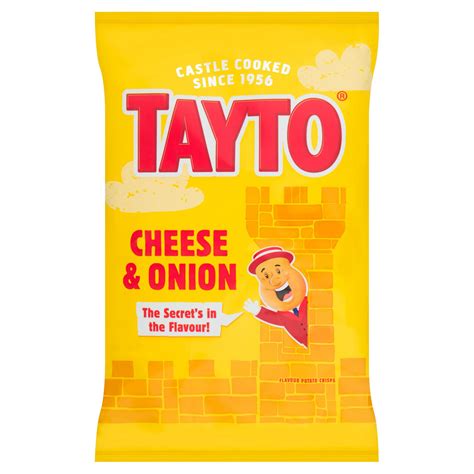 Tayto Cheese And Onion Flavour Potato Crisps 150g Sharing Crisps