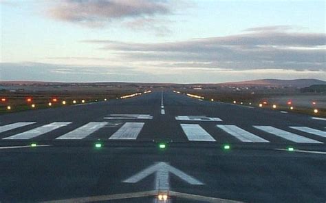 Plane Blown Off Stornoway Airport Runway On Scotlands Isle Of Lewis