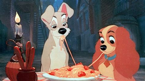 Recreate Iconic Lady And The Tramp Spaghetti Kiss Scene With This
