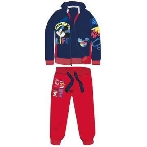 Jogging Disney Mickey Rouge Cdiscount Prêt à Porter