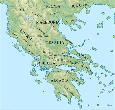 Regiones De La Antigua Grecia Wikipedia La Enciclopedia Libre