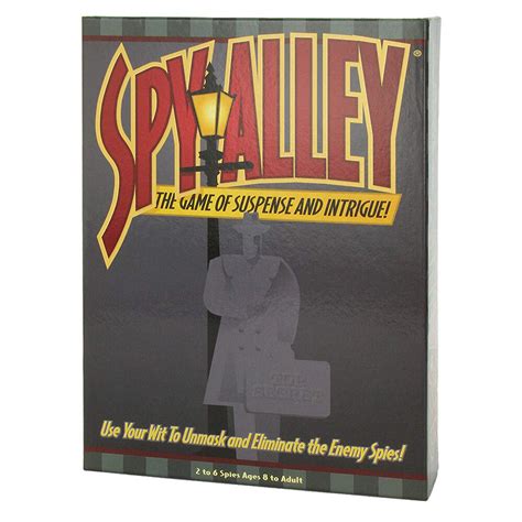 Spy Alley Board Game Award Winning Board Gameseducational And Fun