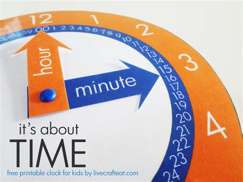 Since then that hobby has grown to become the largest organization of its kind in the country. Free Printable Clock To Teach Kids How To Tell Time | Live ...