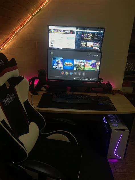 My Pcmr Setup With A Home For Consoles Rpcmasterrace