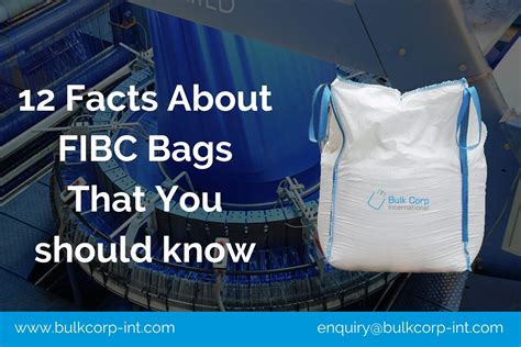 12 Facts About Fibc Bags That You Should Know Bulk Corp International