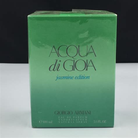 Armani Acqua Di Gioia Jasmine Edition 100ml Eau De Parfum Edp Spray