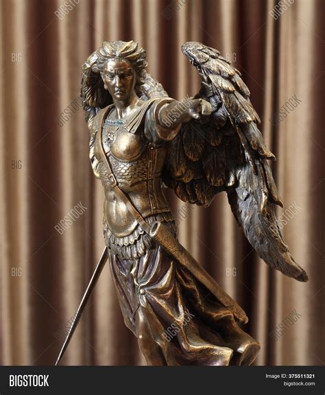 Statuette Archangel Image And Photo Free Trial Bigstock