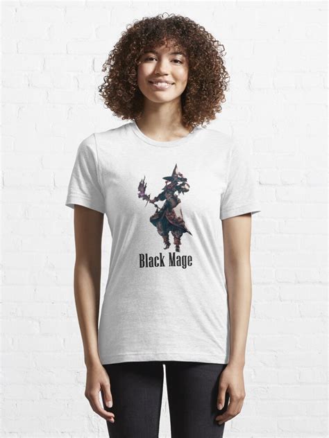 Black Mage Ffxiv T Shirt By Magicadesigns Redbubble Final Fantasy