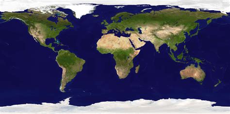 3d Views Of World Map Satellite With Countries World Map With Countries