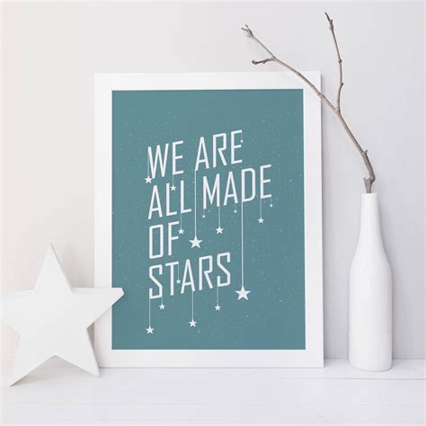 Inspirational Typography Quote Print By Tea One Sugar